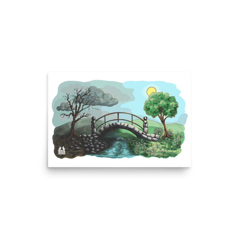 The Bridge from Homelessness to Housing print (18x12 in.)