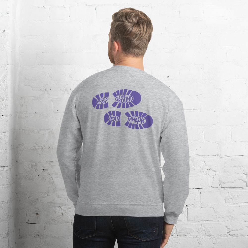 Boots on the Ground Unisex Sweatshirt