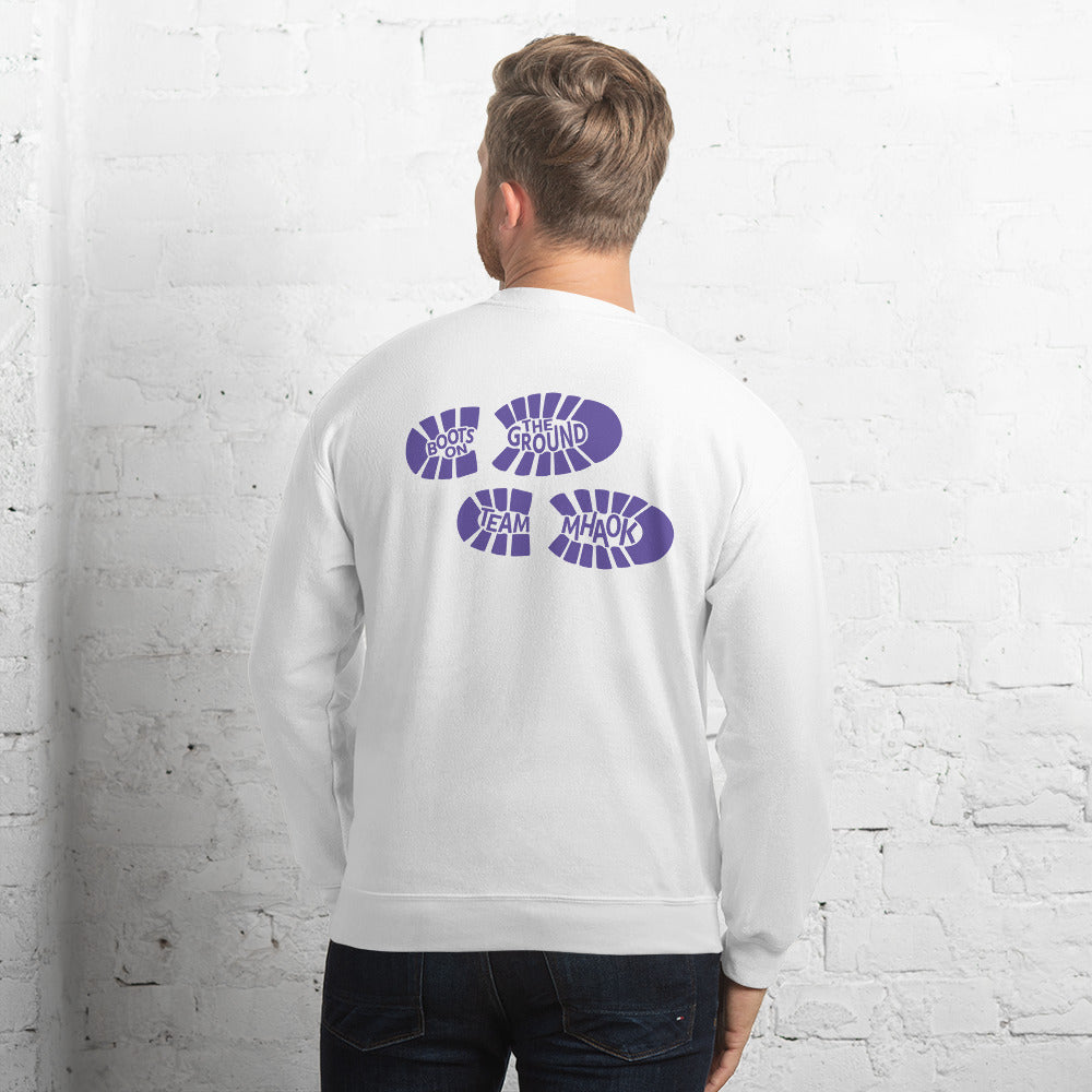 Boots on the Ground Unisex Sweatshirt