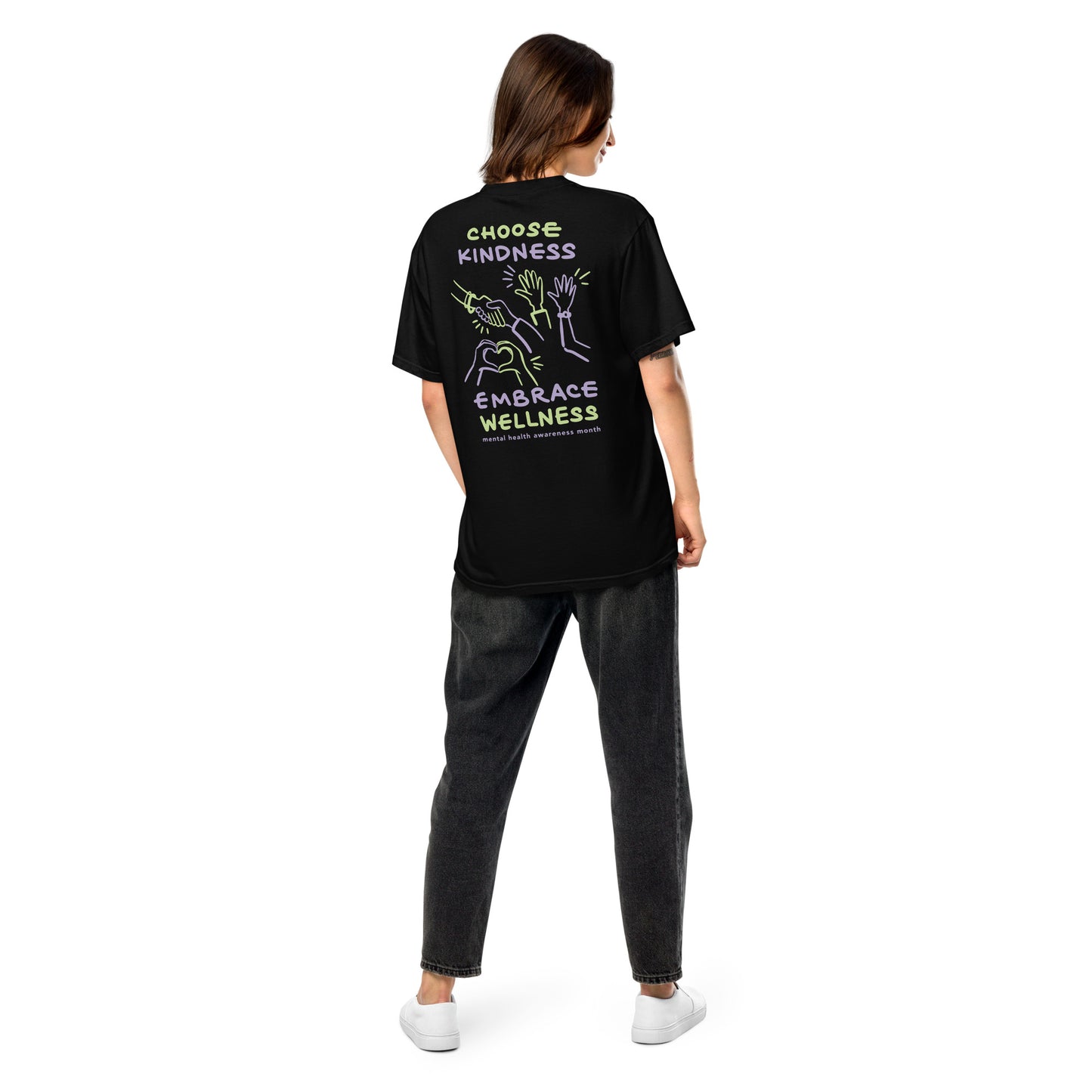 Choose Kindness, Embrace Wellness - Comfort Colors t-shirt