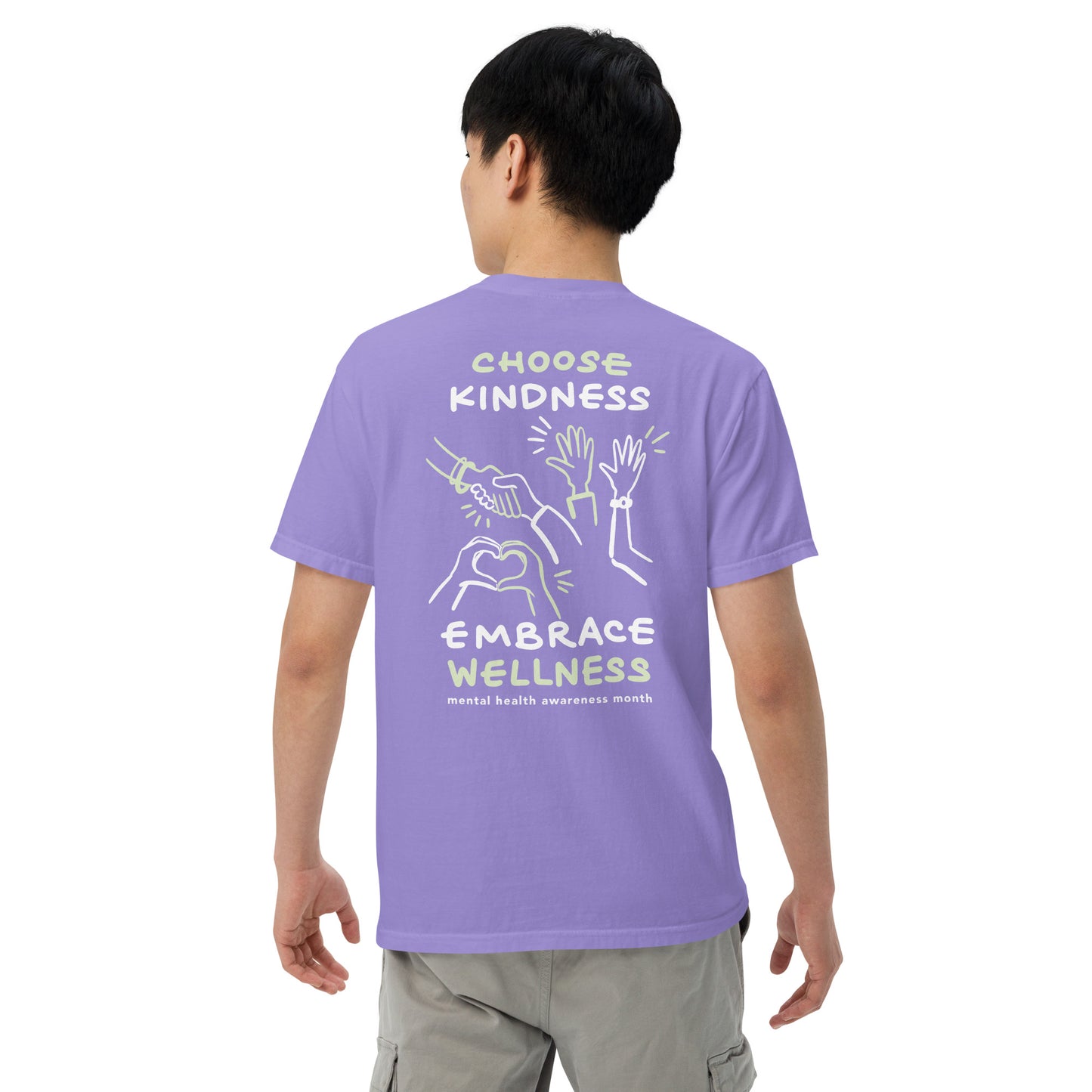 Choose Kindness, Embrace Wellness - Comfort Colors t-shirt
