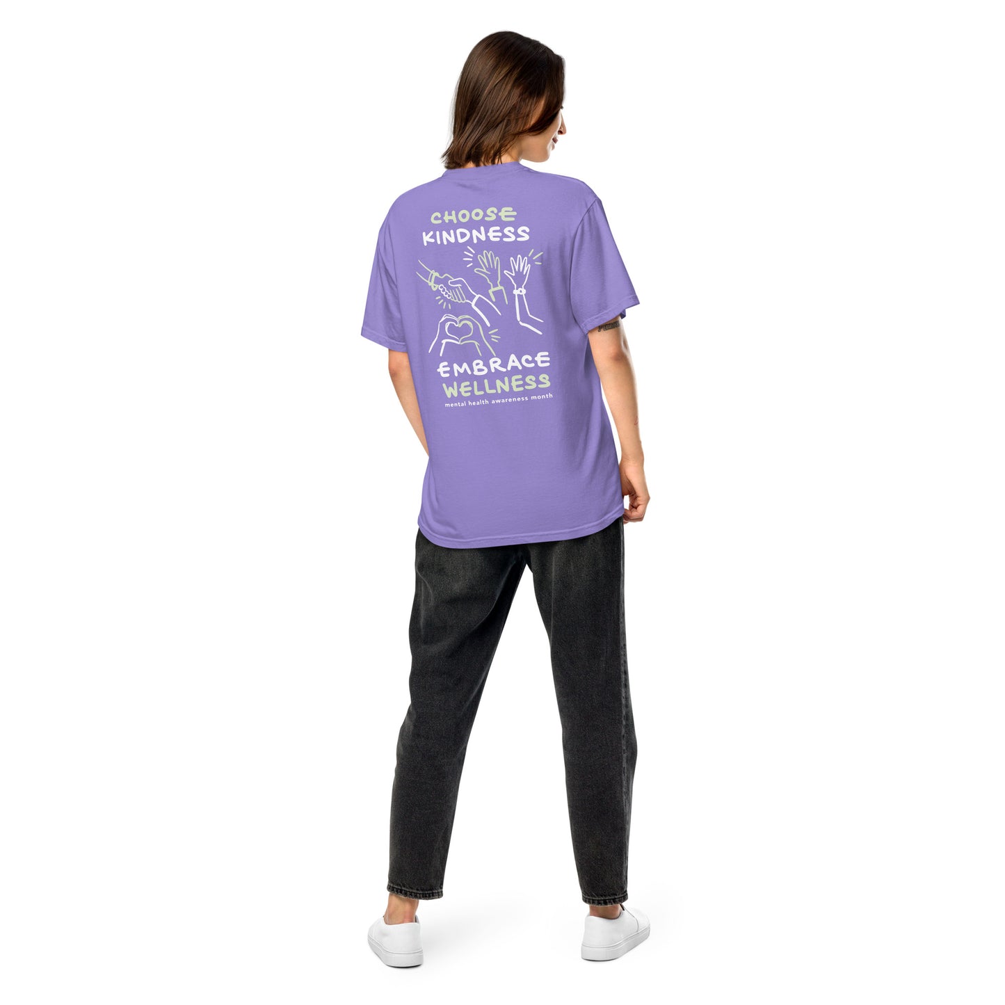 Choose Kindness, Embrace Wellness - Comfort Colors t-shirt