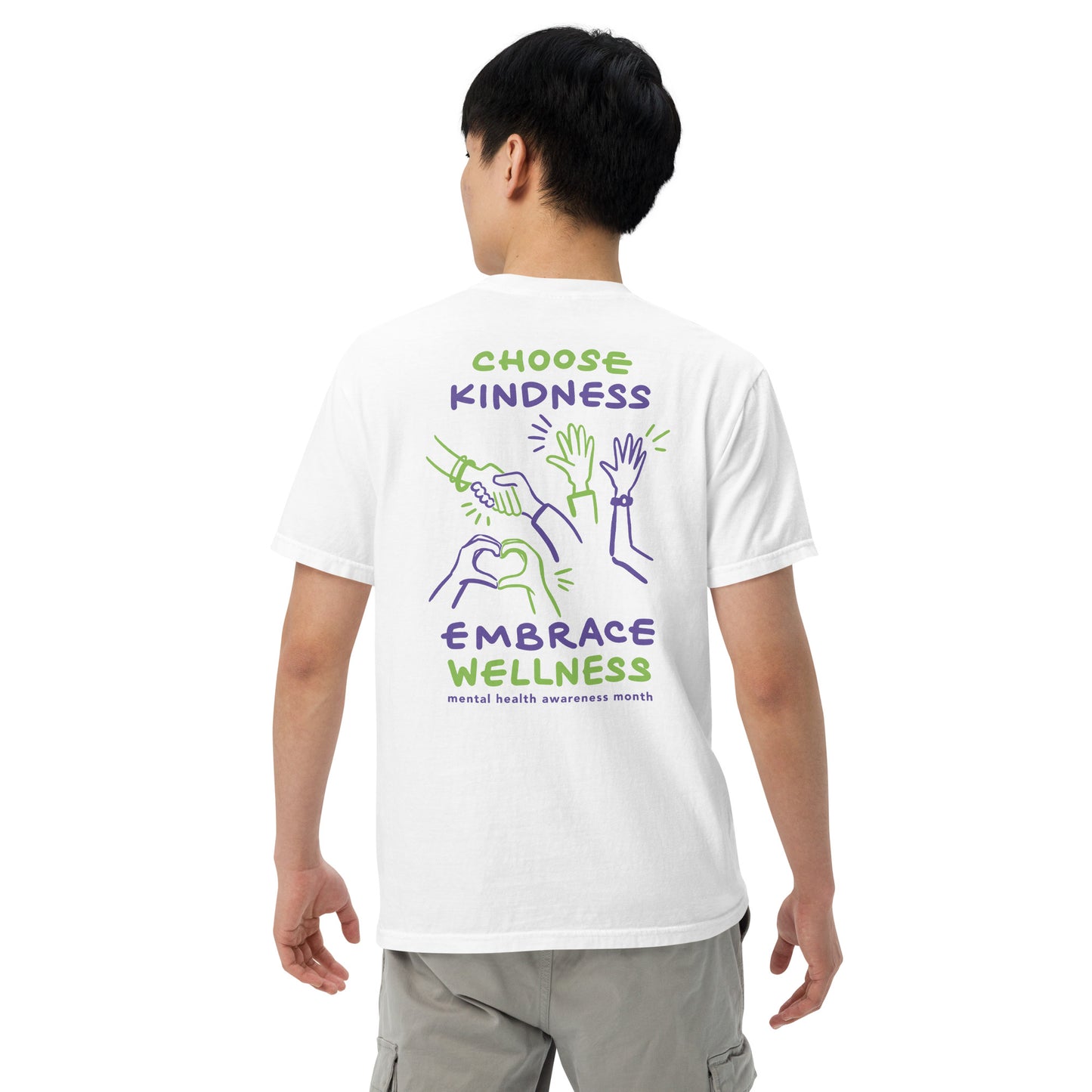 Choose Kindness, Embrace Wellness - Comfort Colors t-shirt