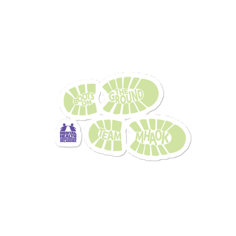 Boots On The Ground sticker