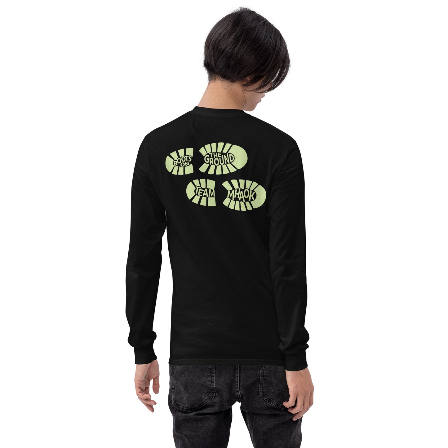 Boots on the Ground Unisex Long Sleeve Shirt