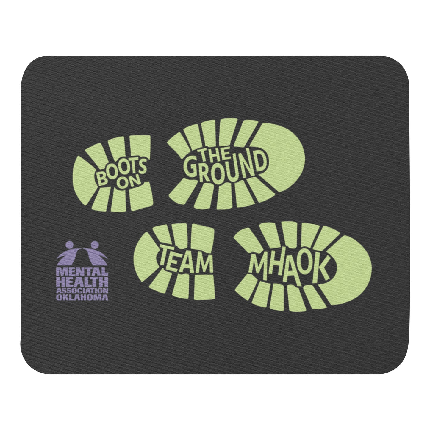 Boots on the Ground mouse pad